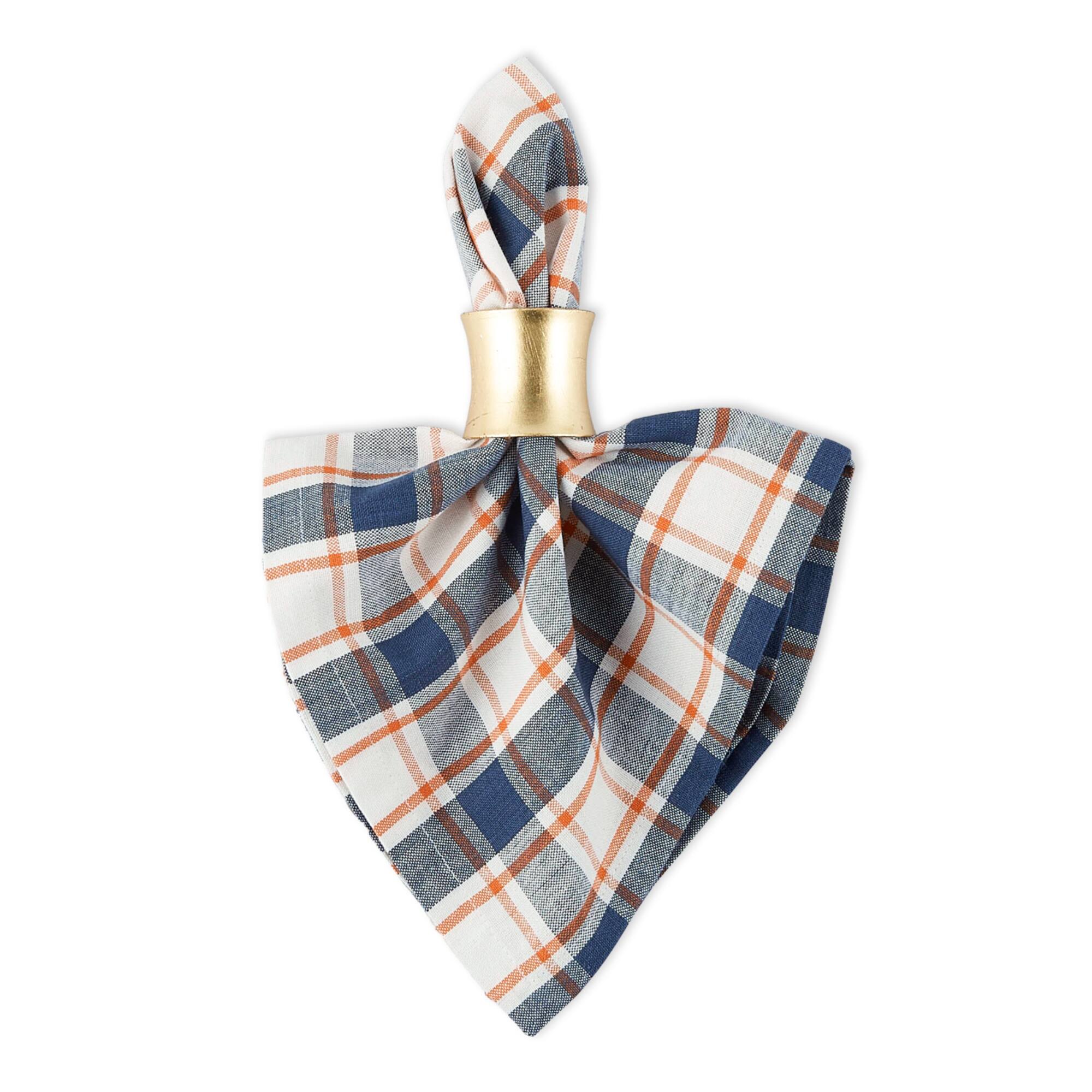 DII® Autumn Farmhouse Plaid Dinner Napkins, 6ct.